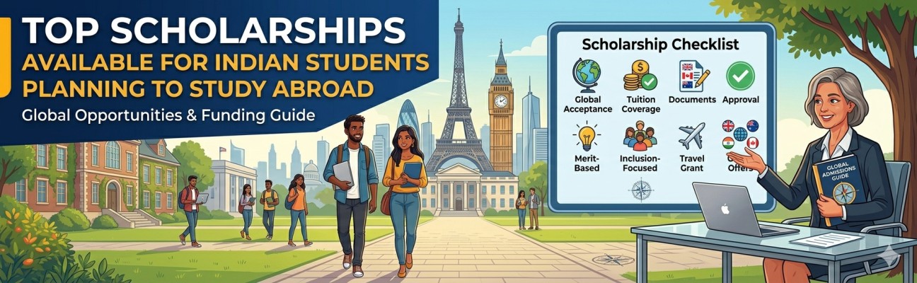 Scholarships for Indian students to study abroad