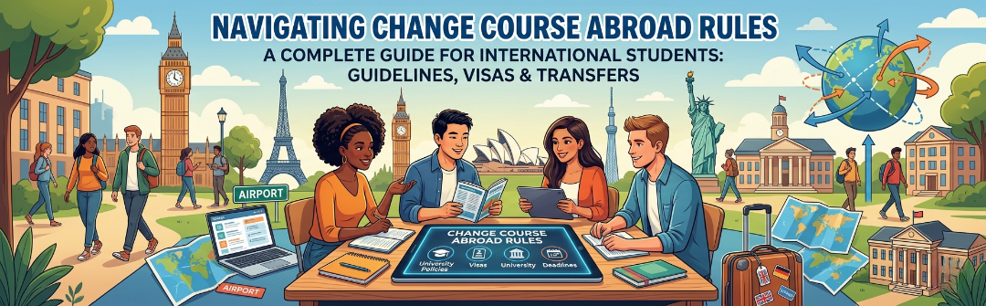 change course
