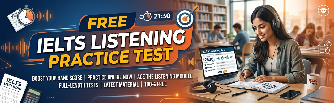 free IELTS listening practice test