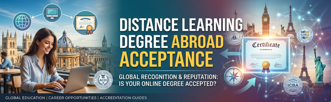 distance learning degree abroad acceptance