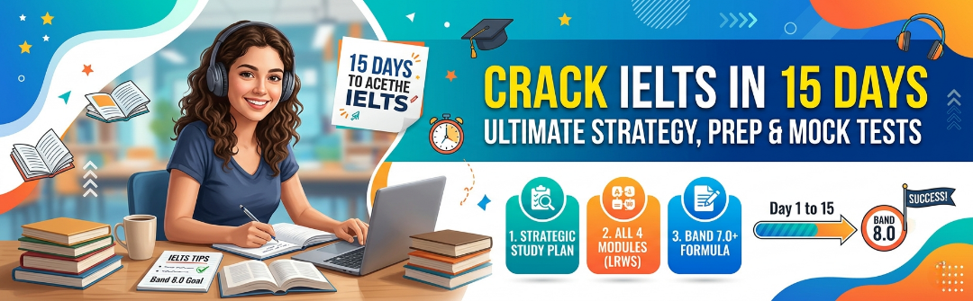 Crack IELTS in 15 days