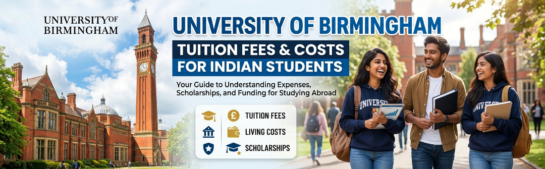 University of Birmingham fees for Indian students
