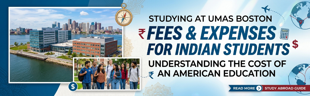Massachusetts Boston fees for Indian students