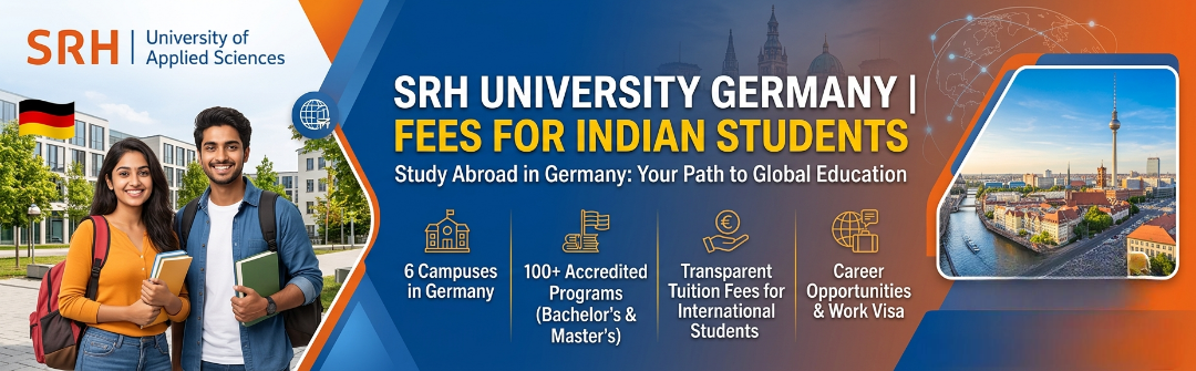 SRH University fees for Indian students