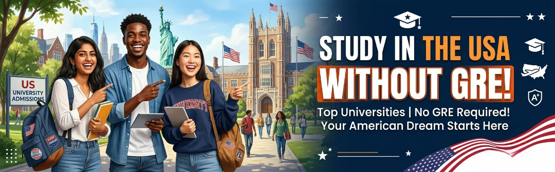 study in the USA without GRE