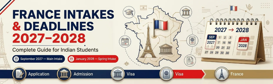 France intakes and deadlines 2027-2028