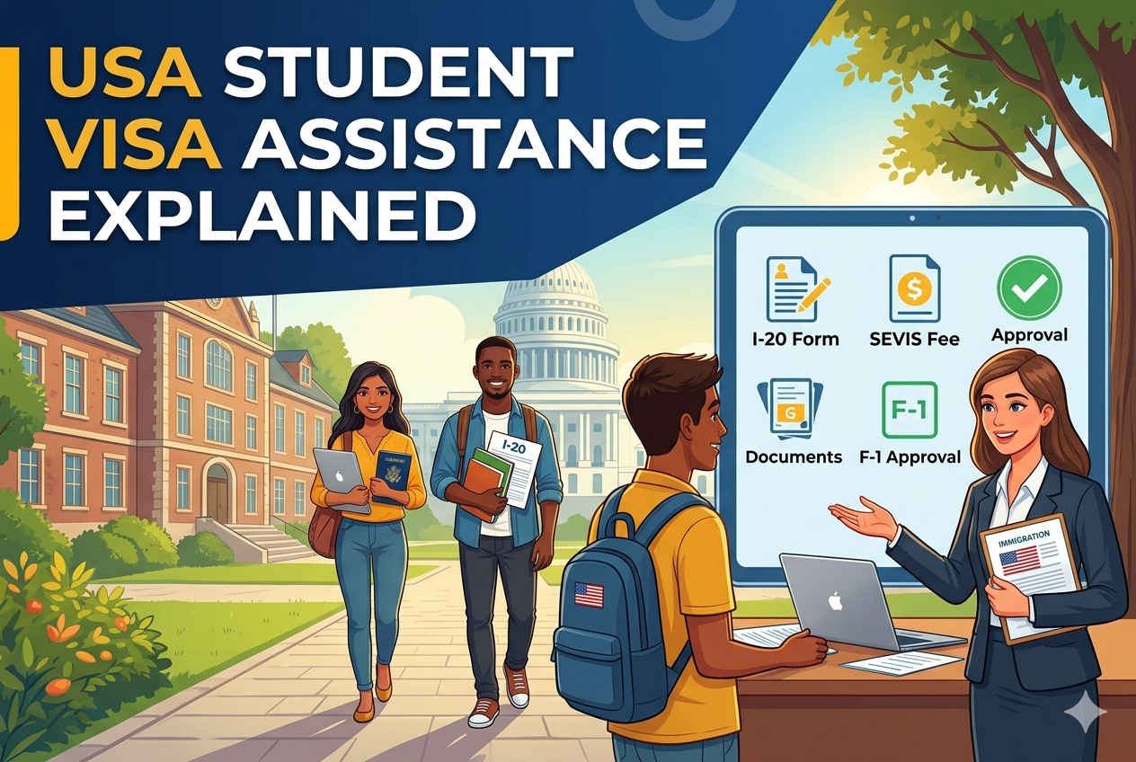 Student visa assistance for the USA