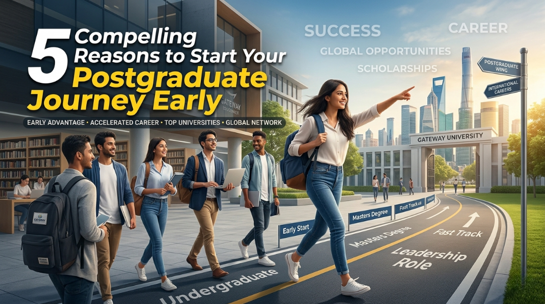 start postgraduate journey early