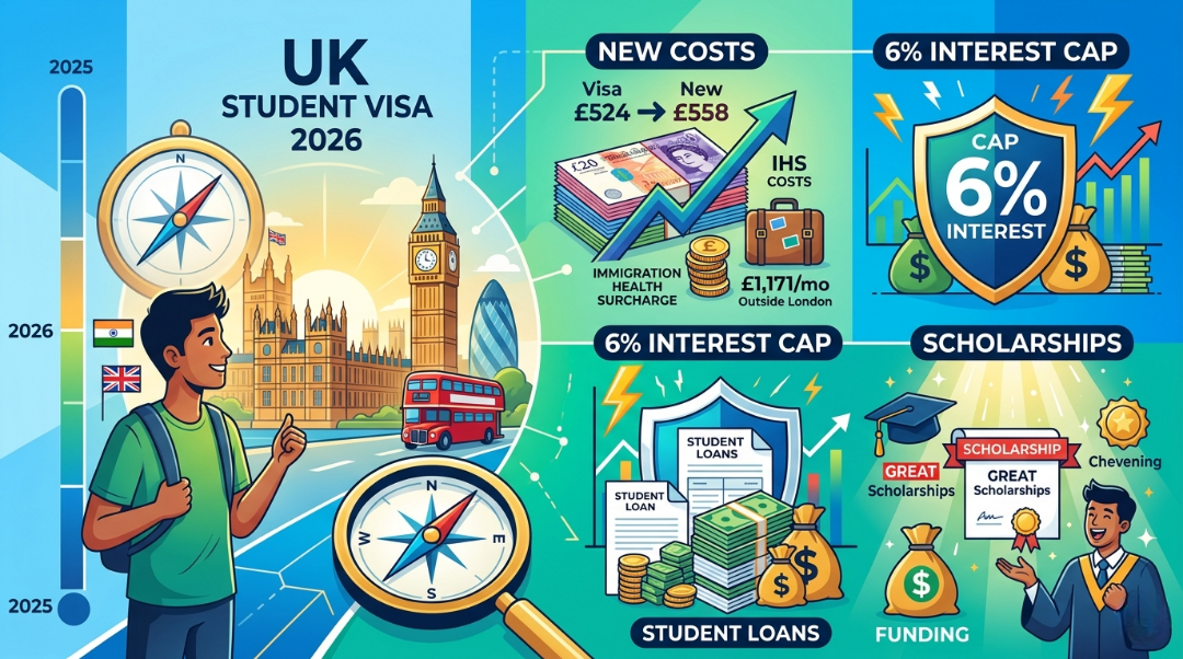 student visa fees 2026