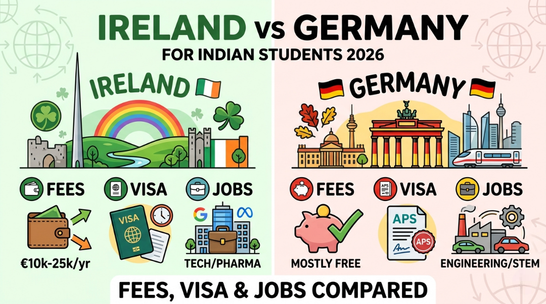 Ireland vs Germany study 2026