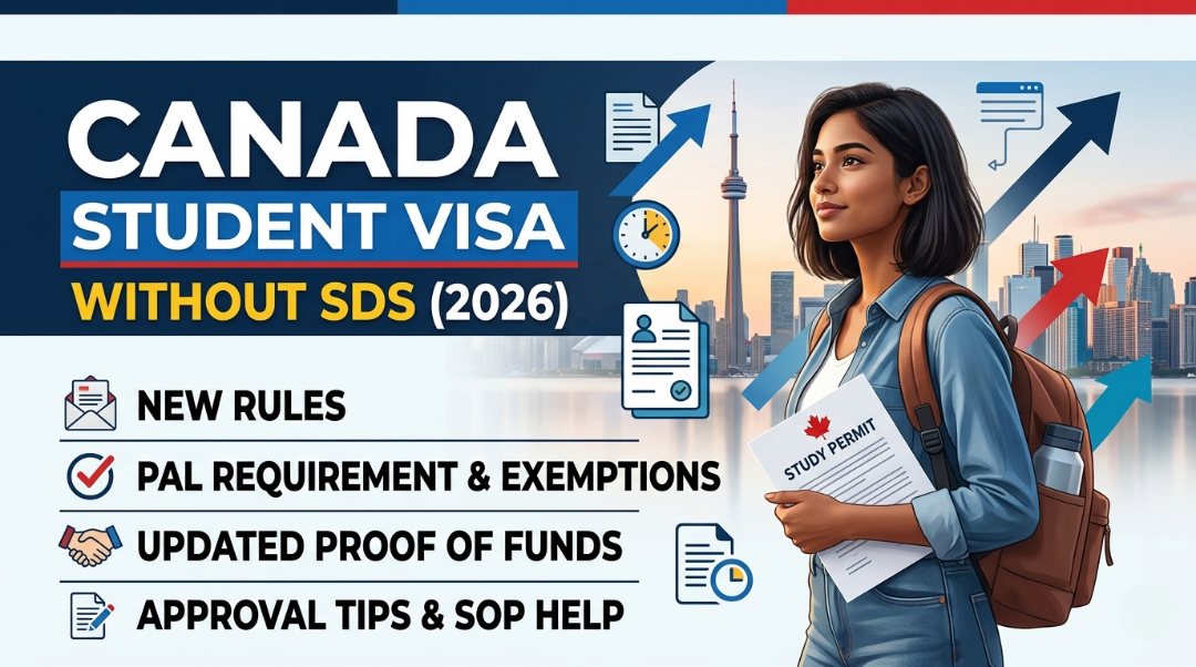 Canada student visa without SDS