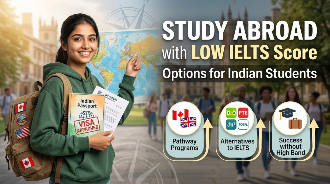 study abroad with low IELTS score