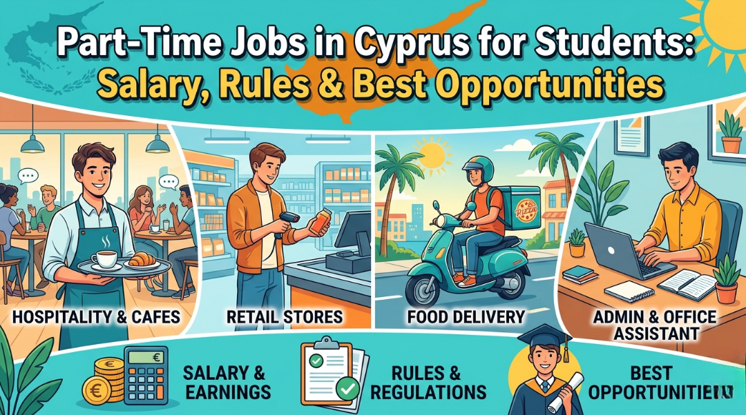 part-time jobs in Cyprus for students