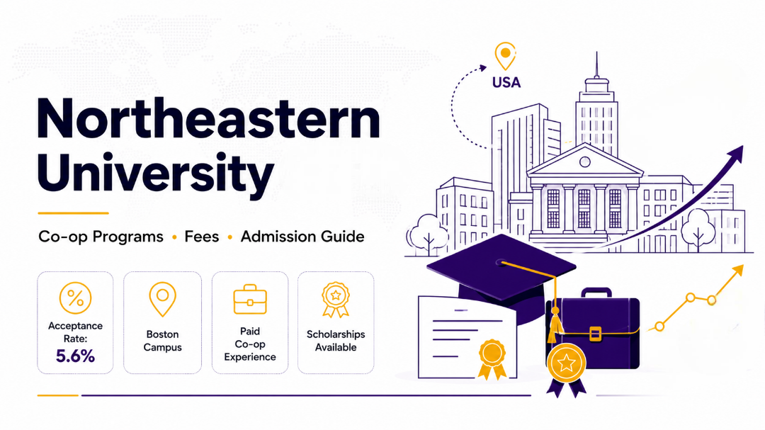Northeastern University admission for Indian students