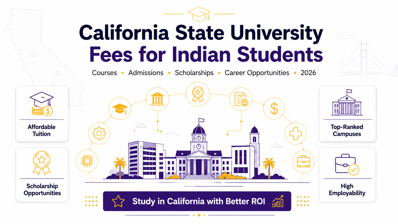 California State University fees for students