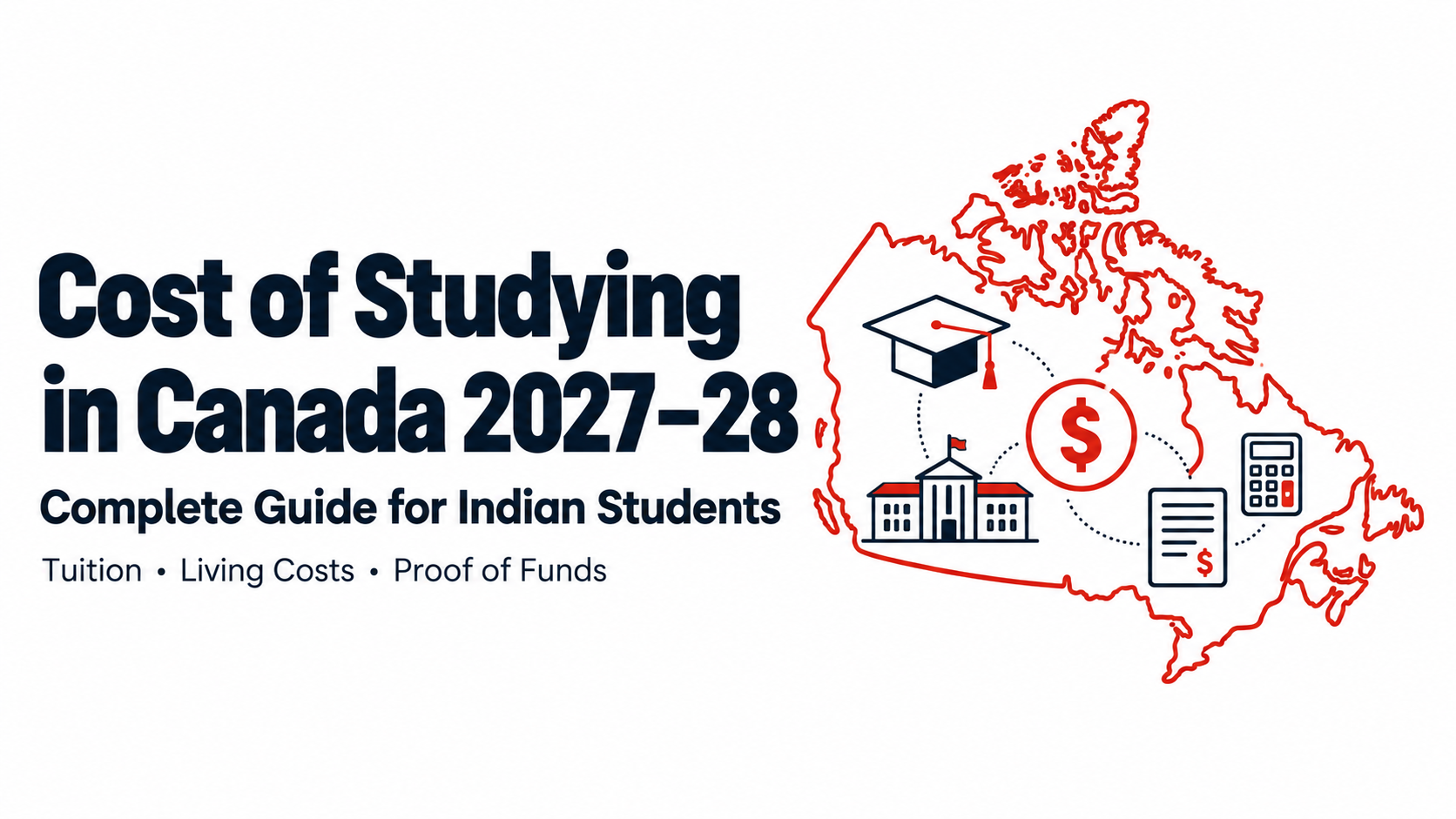 Study in Canada cost for Indian students 2027