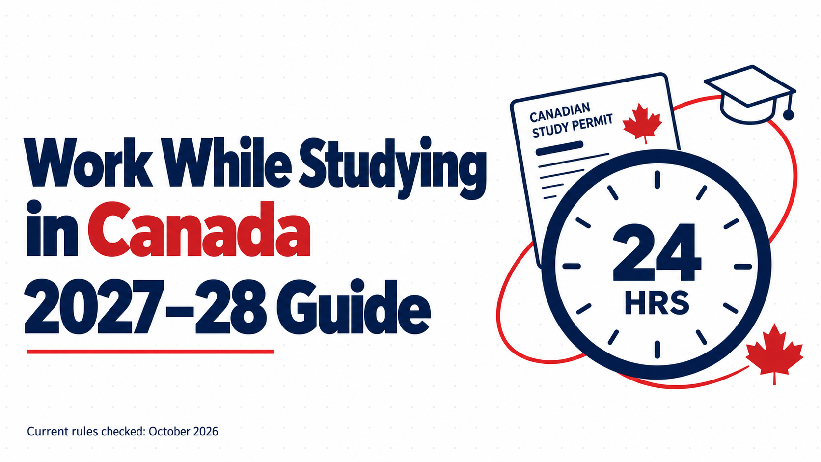 Work while studying in Canada international student rules