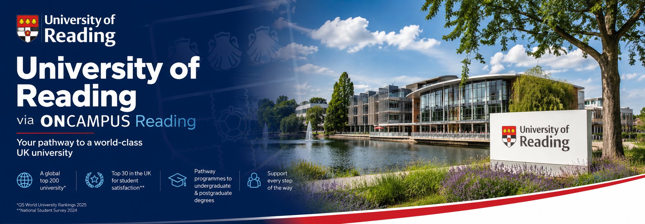banner University of Reading (via ONCAMPUS Reading)