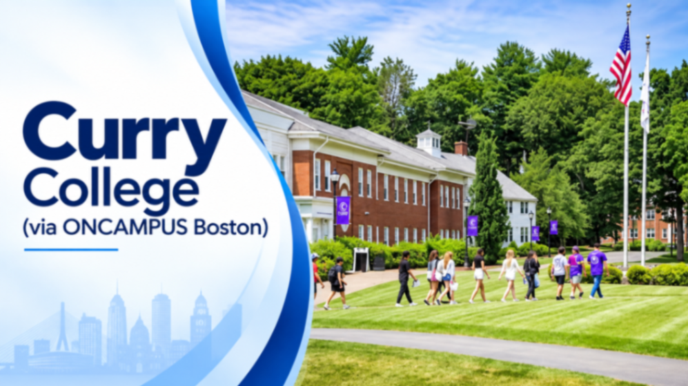 banner Curry College (via ONCAMPUS Boston)