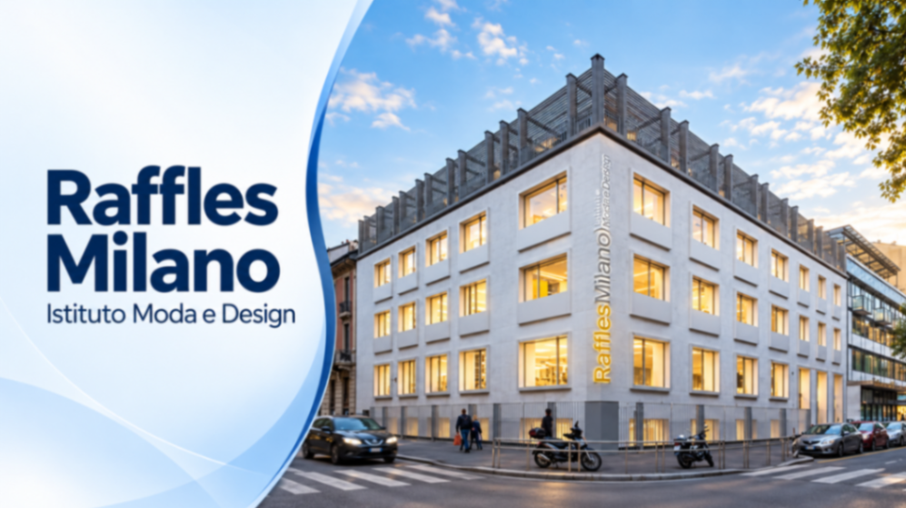 banner Raffles Milano Intituto Moda e Design