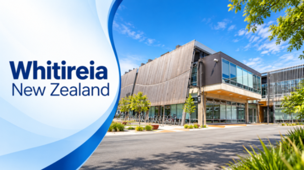 banner Whitireia New Zealand