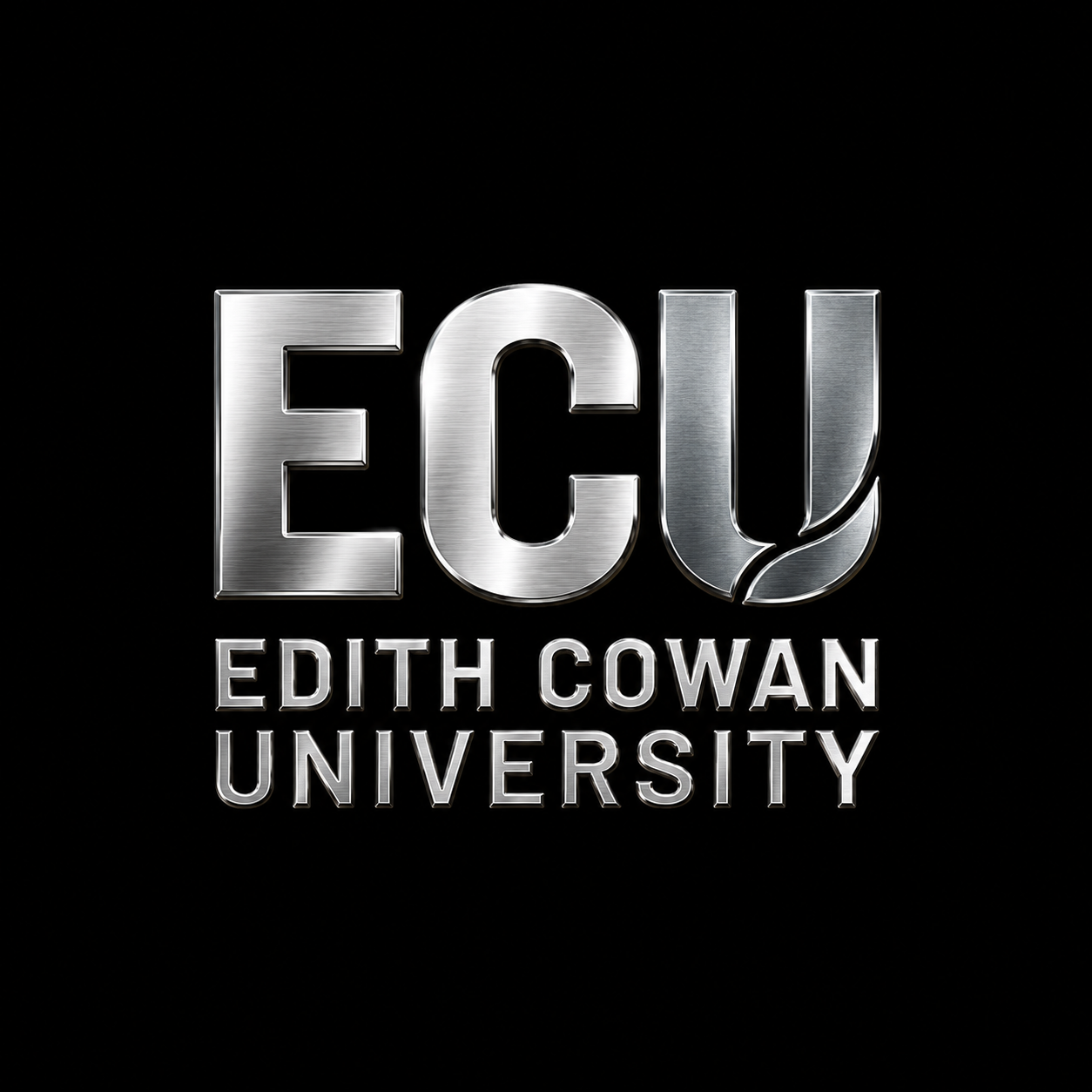 logo Edith Cowan University (via Edith Cowan College)