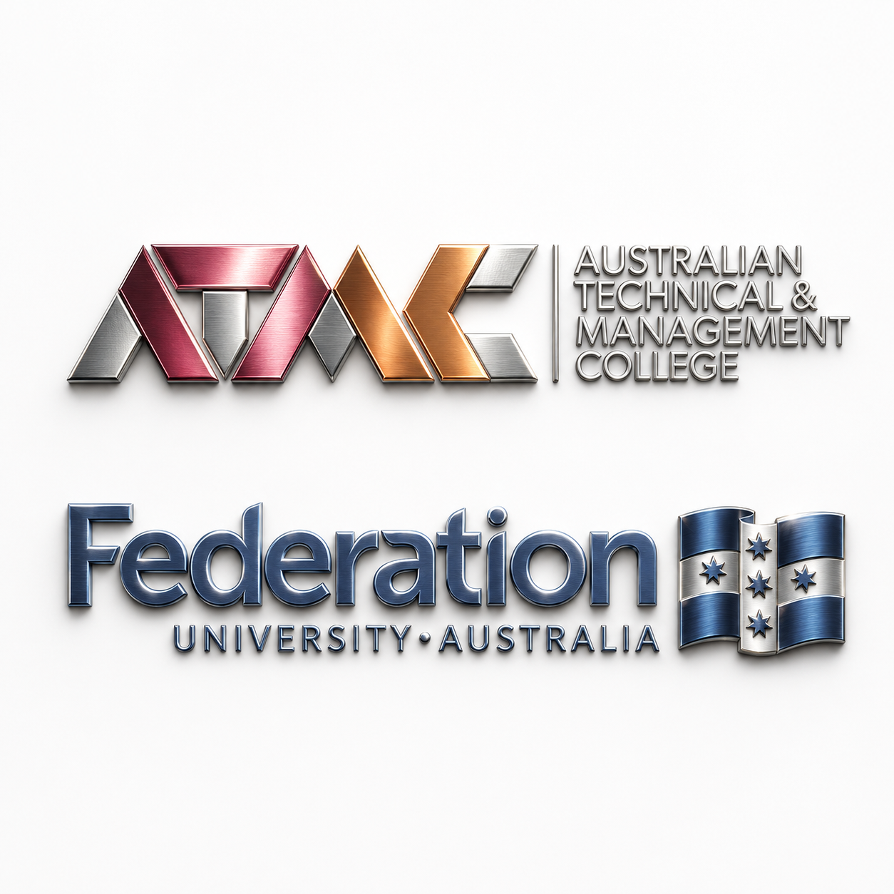 logo Federation University (ATMC College)